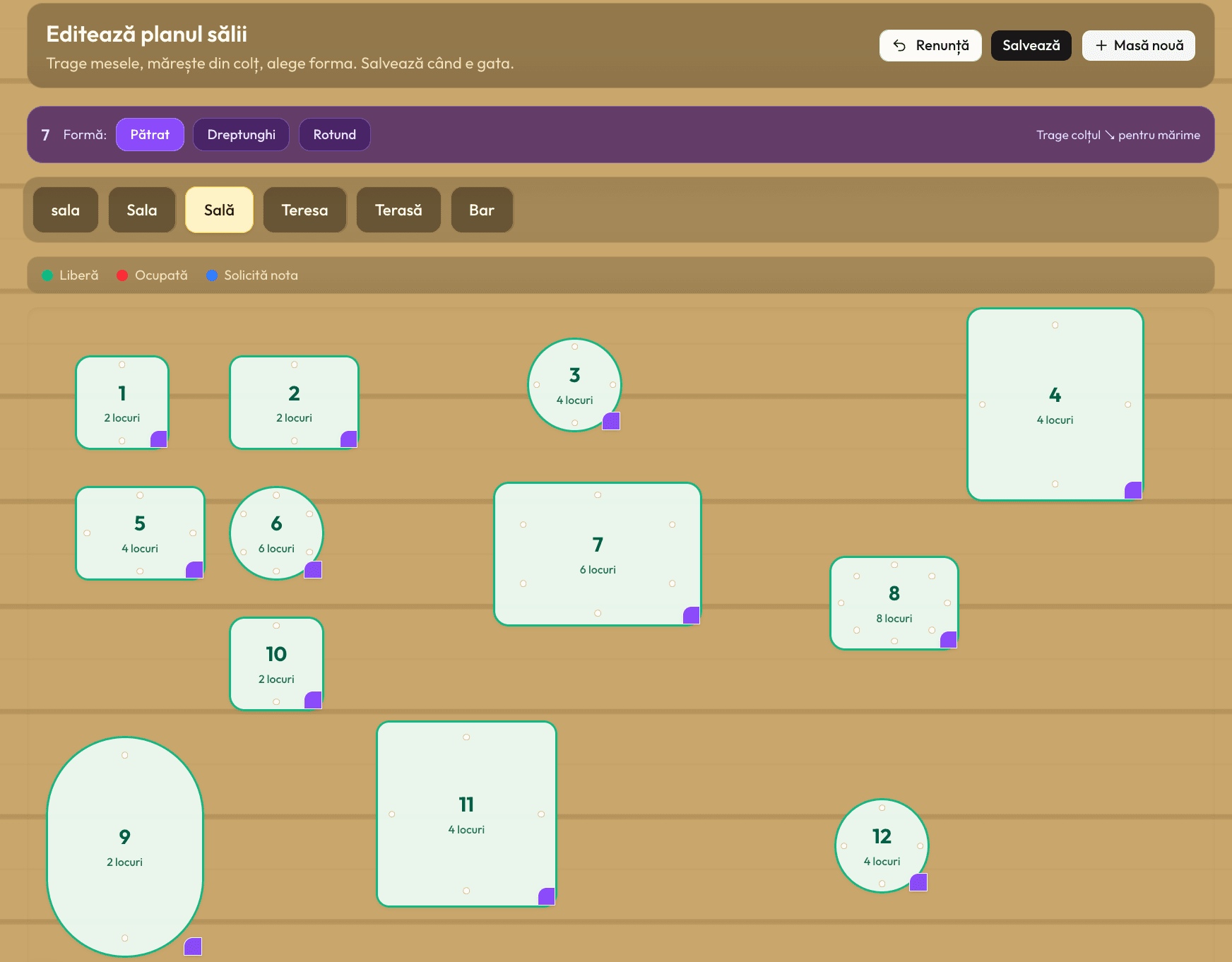 franchisetech bar floor plan