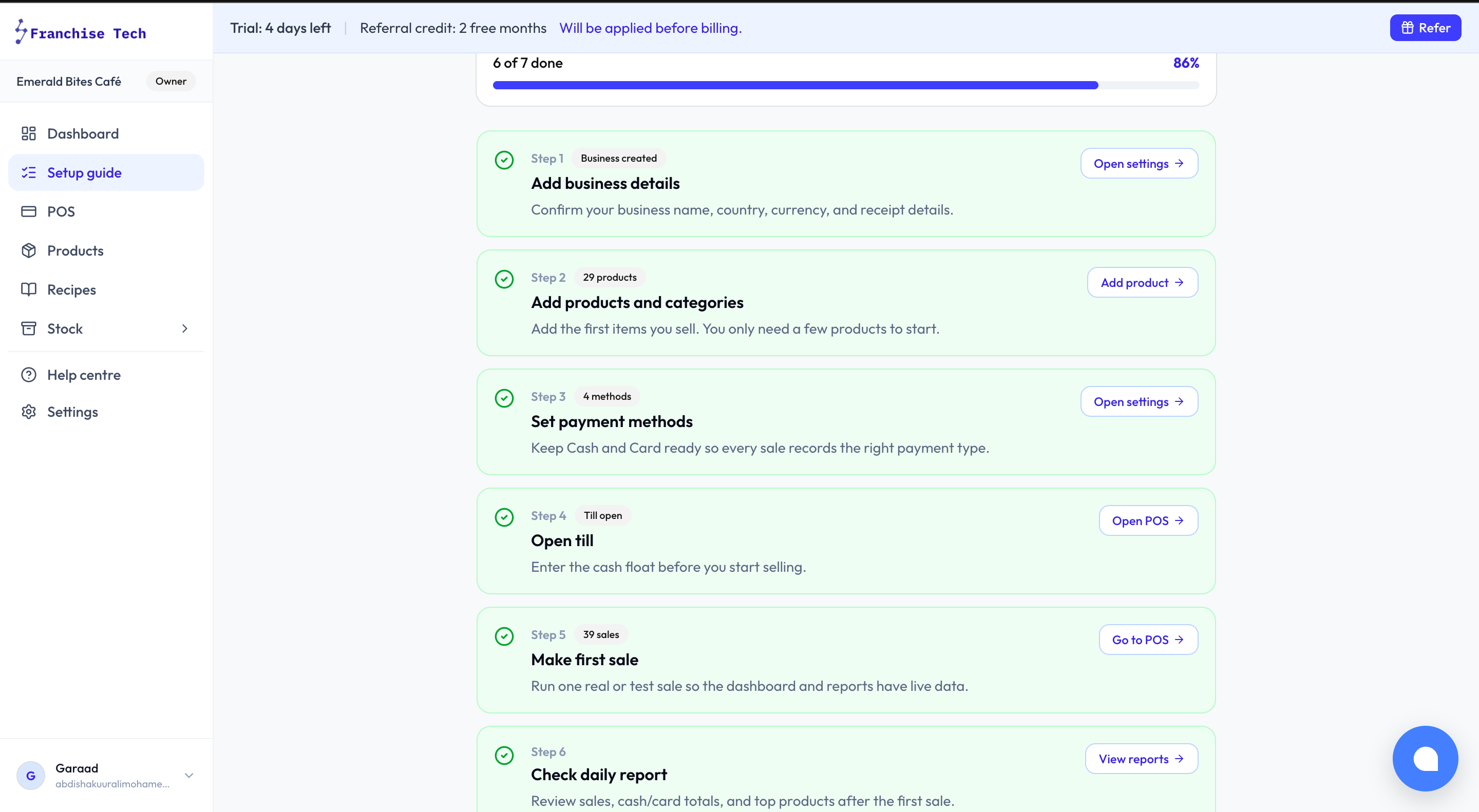 Configurare și onboarding ghidat